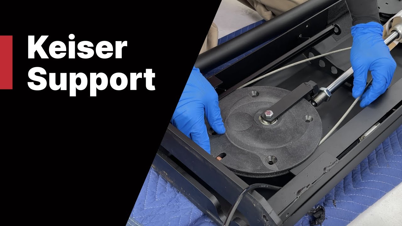 Replacing the Functional Trainer pulley wheel