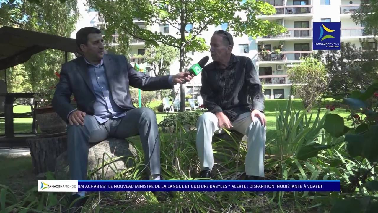 Émission avec Salah Ait Gherbi sur Tamazgha Monde TV