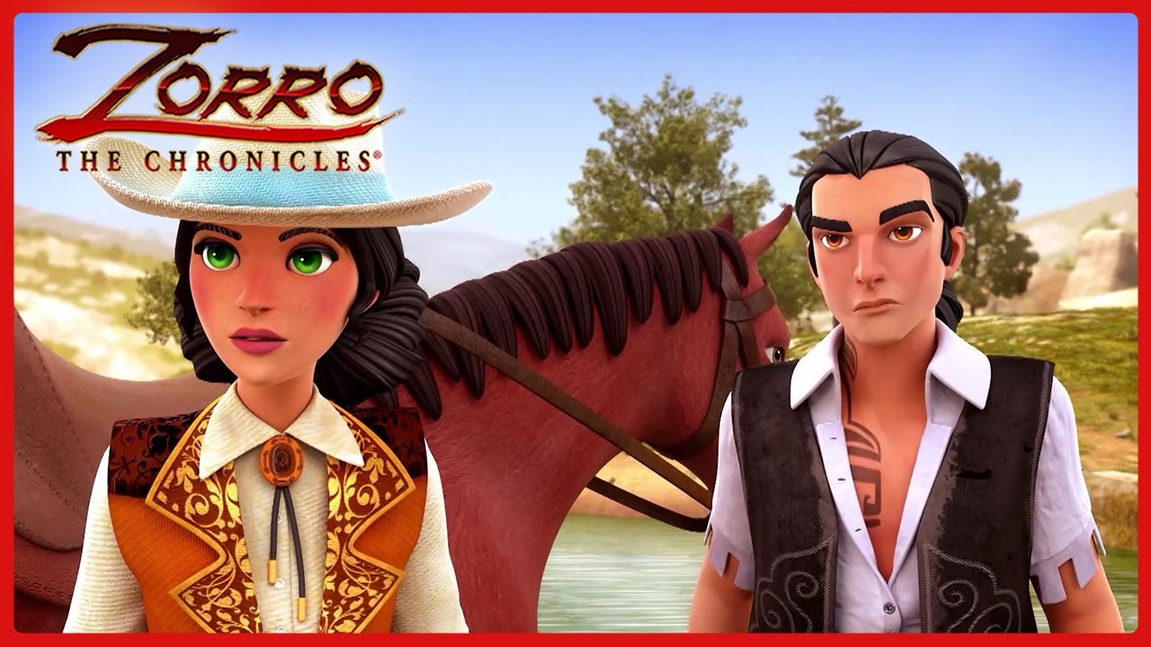 🐄 Ines Gets Kidnapped During A Cattle Drive | Zorro - The Masked Hero