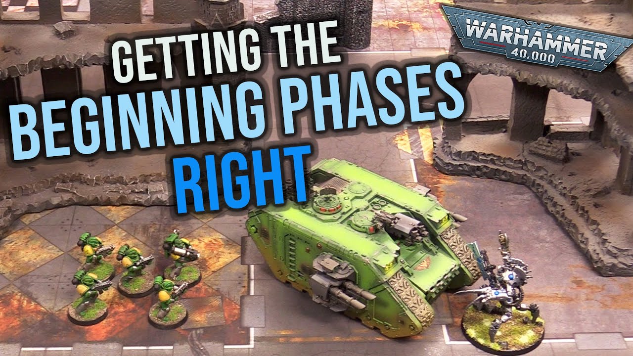 Getting the Beginning Phases Right - How to Play 40k 9th Edition Ep 2