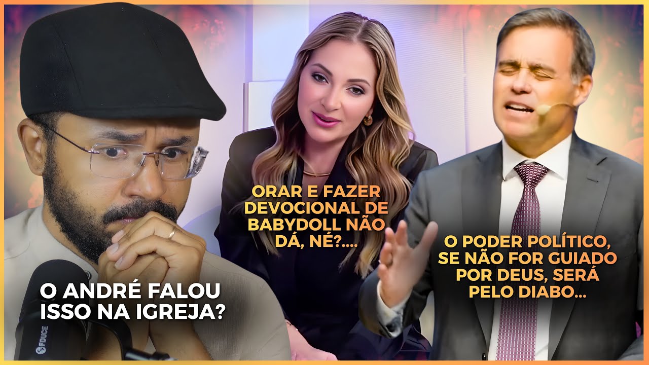 PASTOR ANDRÉ MENDONÇA ABRIU O JOGO? PODE ORAR COM BABYDOLL? - Sem Filtro (Ep.20)