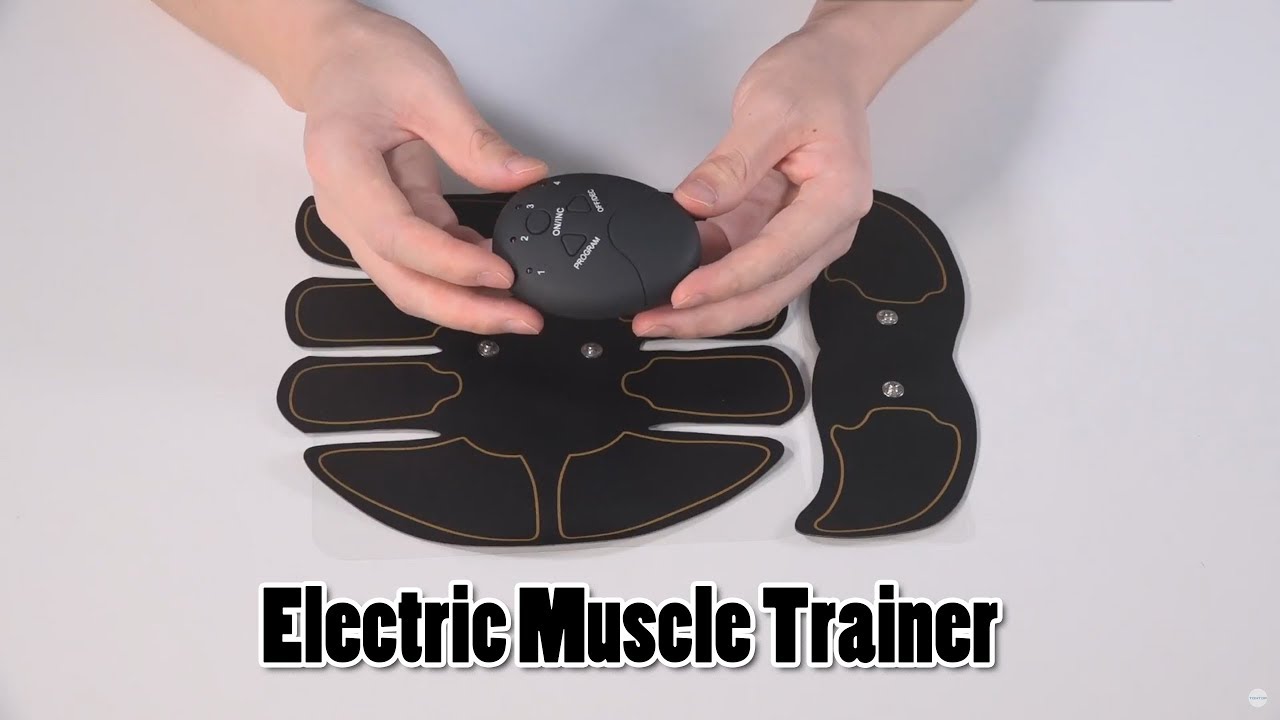 Electric Muscle Training Abdominal Arm Muscle Trainer
