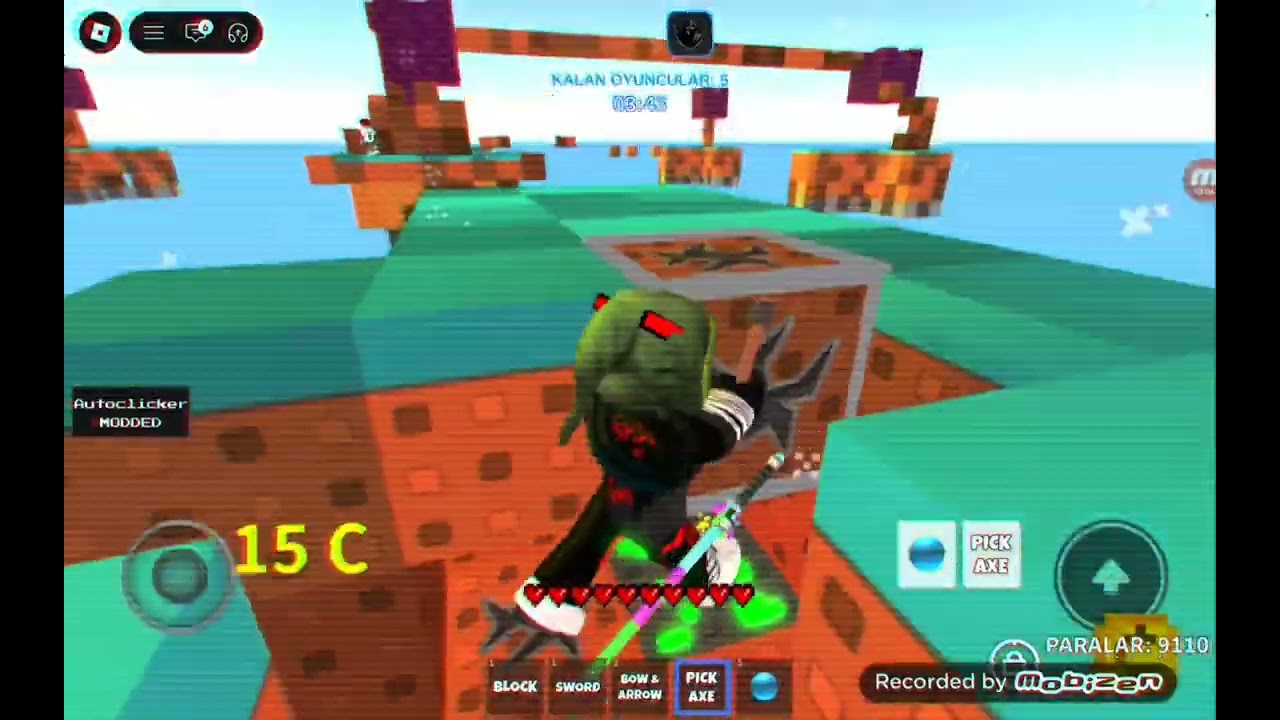 Skywars Mobile Auto clicker showcase
