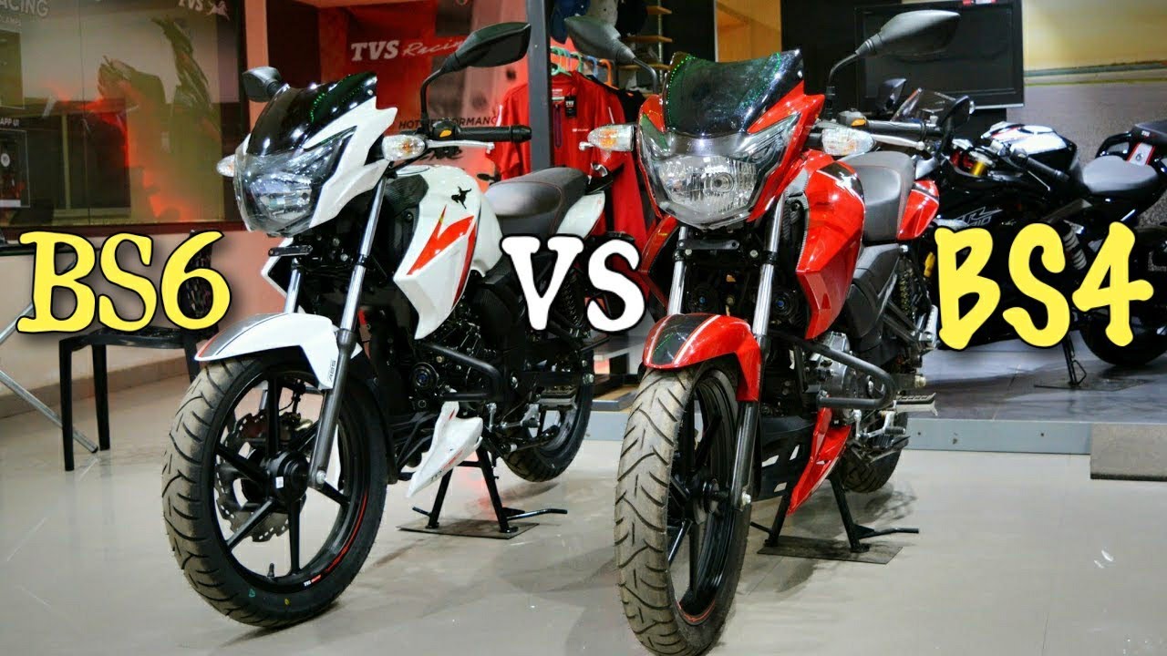 TVS Apache RTR 160 2V BS6 vs BS4 Comparison | Main Differences | Which is best??