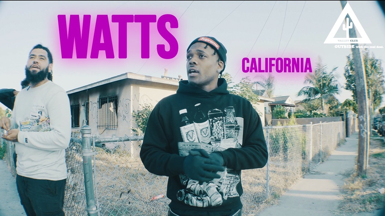 CALIFORNIA HOOD TOUR: GRAPE STREET NEW JORDAN DOWNS PROJECTS | WATTS MOST DANGEROUS