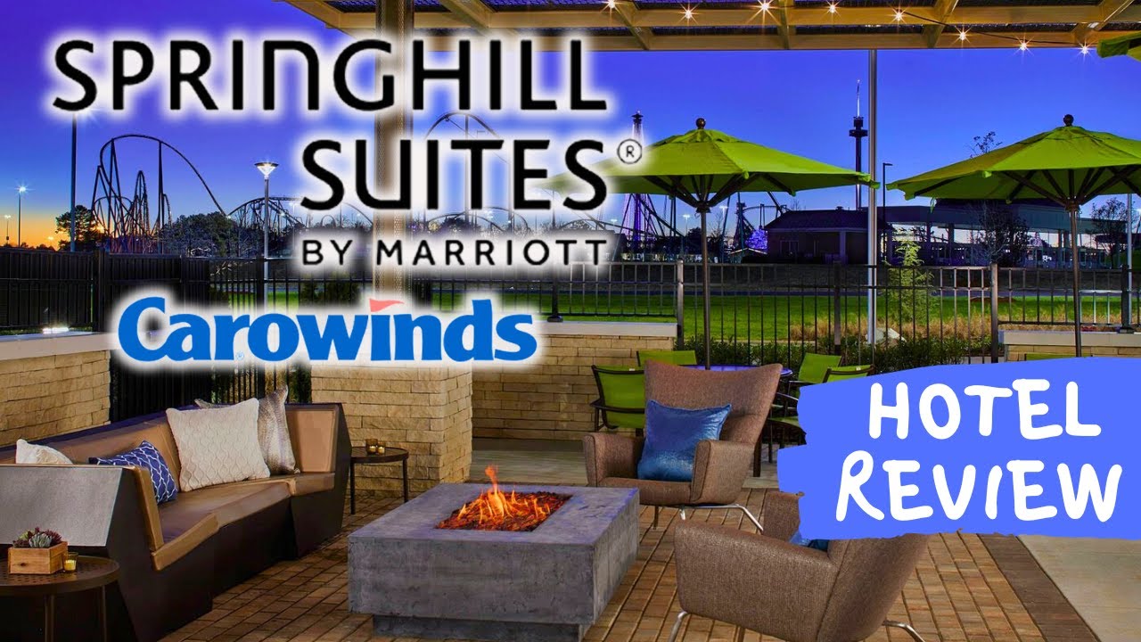 Carowinds SpringHill Suites by Marriott REVIEW | Full Hotel & Room Tour!