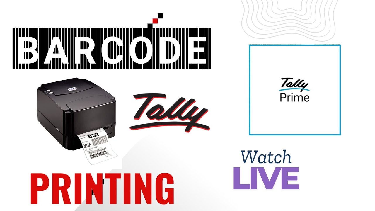 Barcode Printing in TallyPrime