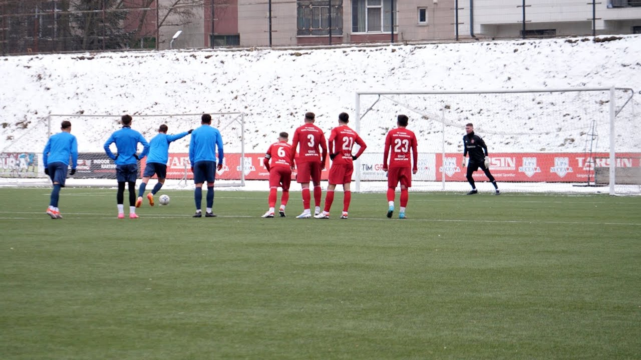 GOLURI Șoimii Gura Humorului - CSM Bucovina Rădăuți: 4-2 (amical 8 februarie 2025)