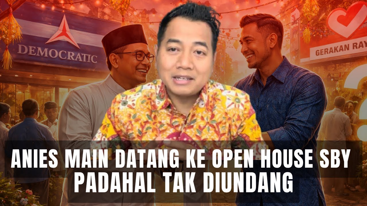 Demokrat: Anies Tak Diundang ke Open House SBY - Politik Syaiun-Syaiun Adi Prayitno