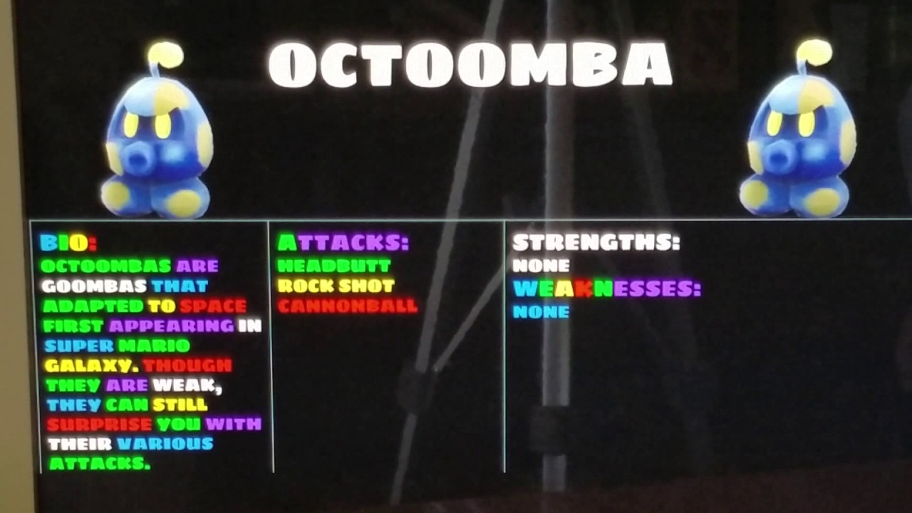 Koopa's Enemy Guide #5 - Octoomba