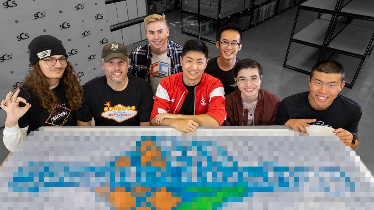 Making a Cube Mosaic при участии J Perm, SoupTimmy, Captain Cuber, TheSimonShi, CubeSolveHero и C...