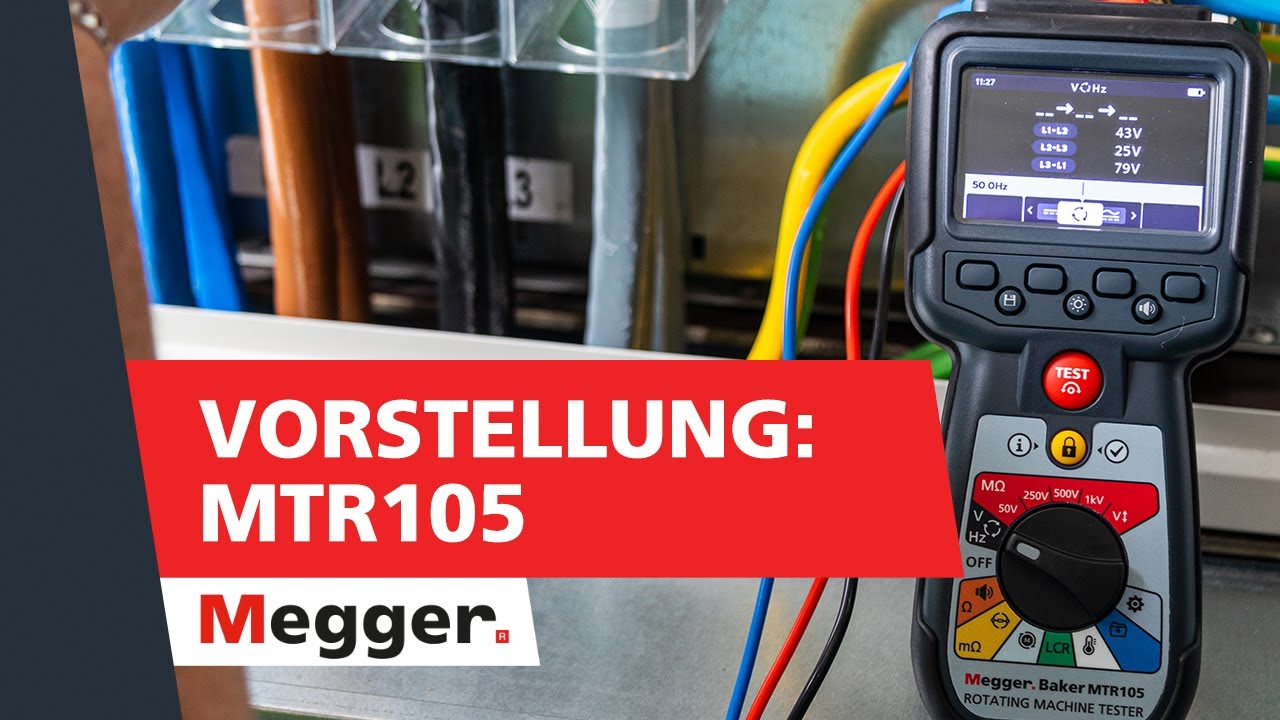 Megger MTR105 | Messger&auml;t f&uuml;r Elektromotoren