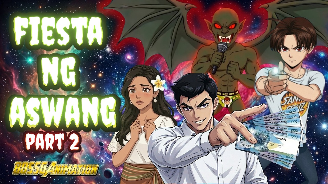 FIESTA NG ASWANG 2 | ASWANG FIGHTERS kontra ASWANG | PINOY ANIMATION | BOSSGAnimation