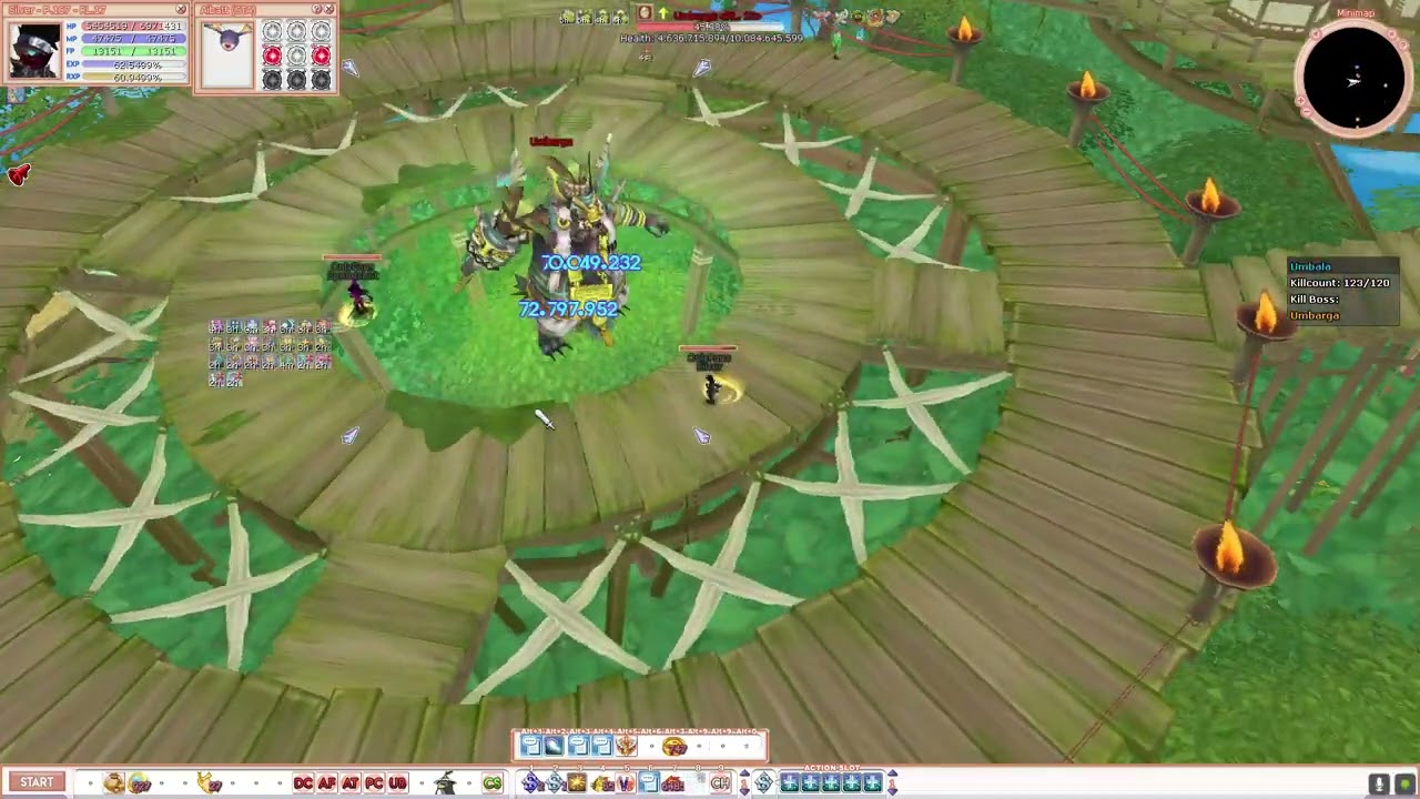 Entropia Flyff Umbala and Azmore Forest