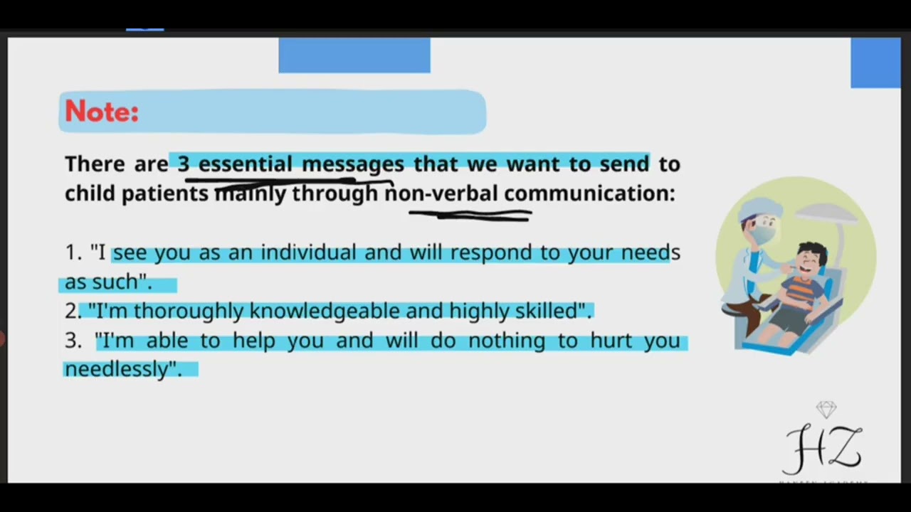 Pedodontics 5th lec 5 Children’s Management Techniques 💙