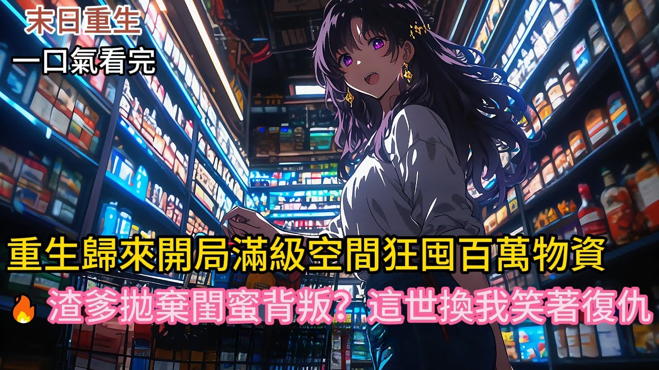 【重生末世】前世被渣爹閨蜜害死，重生後我覺醒空間囤貨百億，親手送仇人領便當！🍱🔥#末世生存  #爽文 #novel #動漫 #穿越 #小說 #动漫 #动画推荐 #小说  #anime #comics