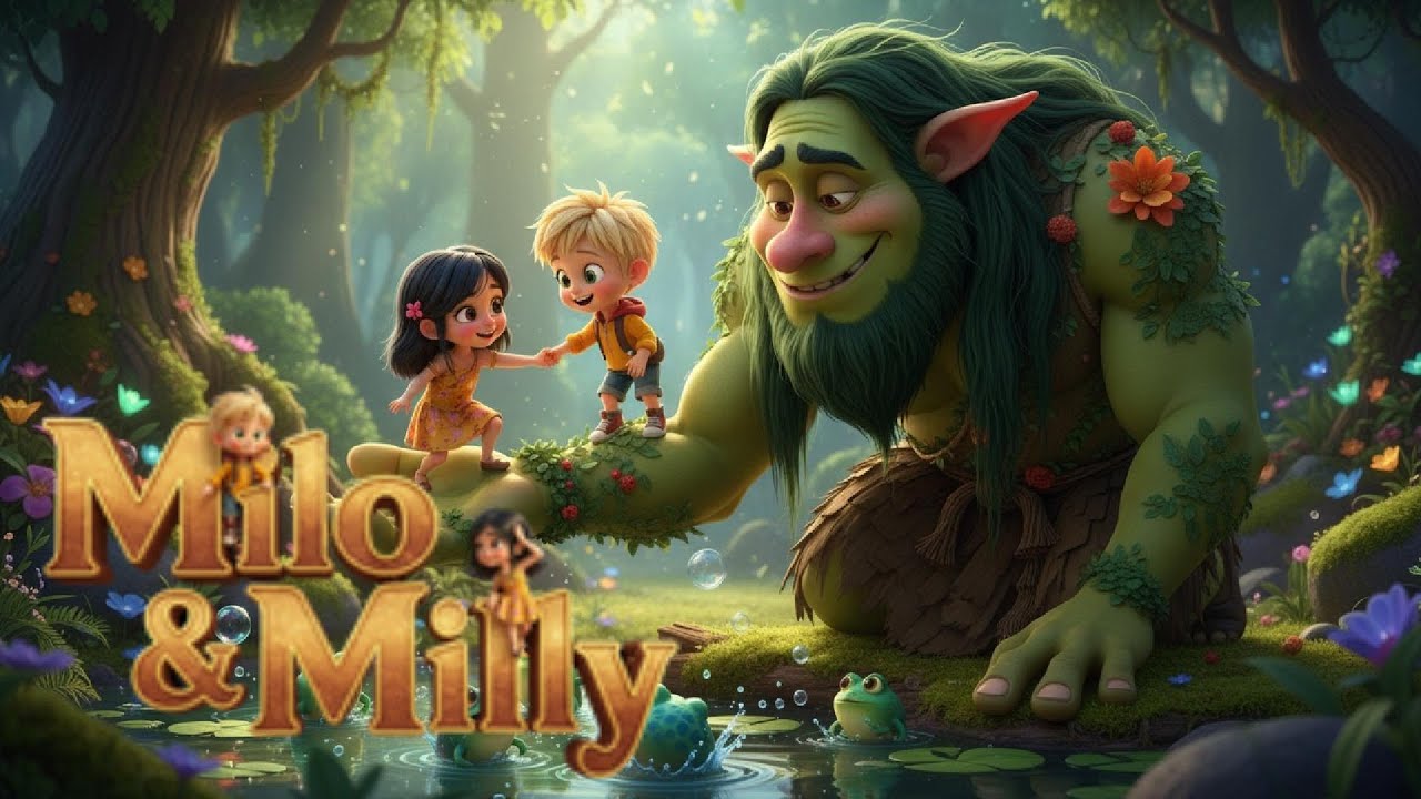 The Gentle Giant of Willowbog 🌿 | Milo and Milly kids song | Kids Adventure Song & Nursery Rhyme