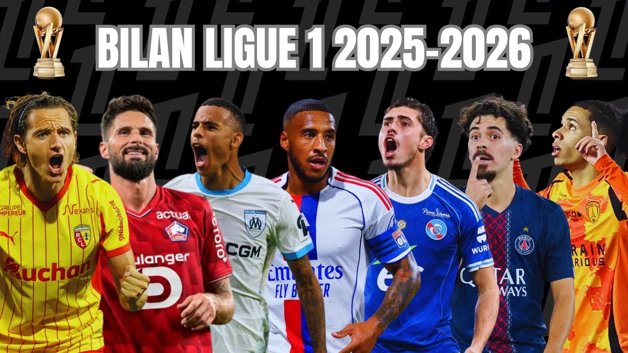 BILAN D’AUTOMNE DE LA LIGUE 1 2025-2026🏆⚽️🔥🇫🇷 #ligue1