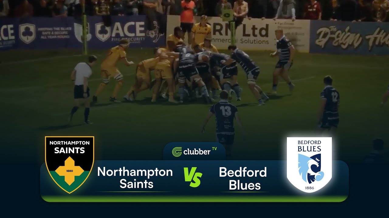 Northampton Saints vs Bedford Blues | Mobbs Memorial Cup | 5th September