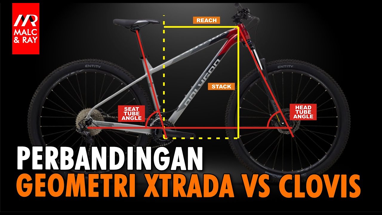 Perbedaan Geometri Frame Polygon Xtrada Dengan United Clovis | Apa Kelebihan dan Kekurangannya