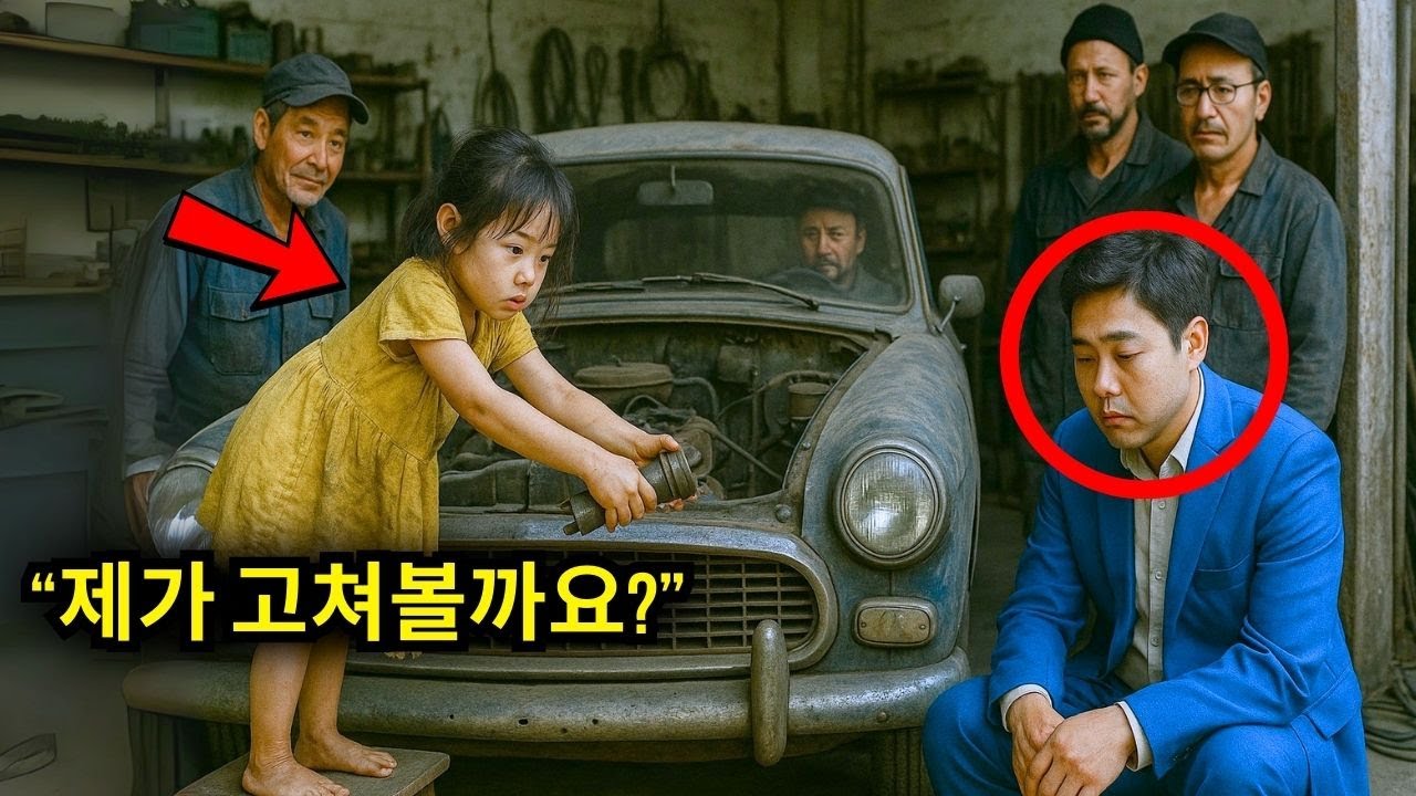어떤 정비사도 그의 낡은 차를 고치지 못했다, 가난한 소녀가 나타날 때까지...