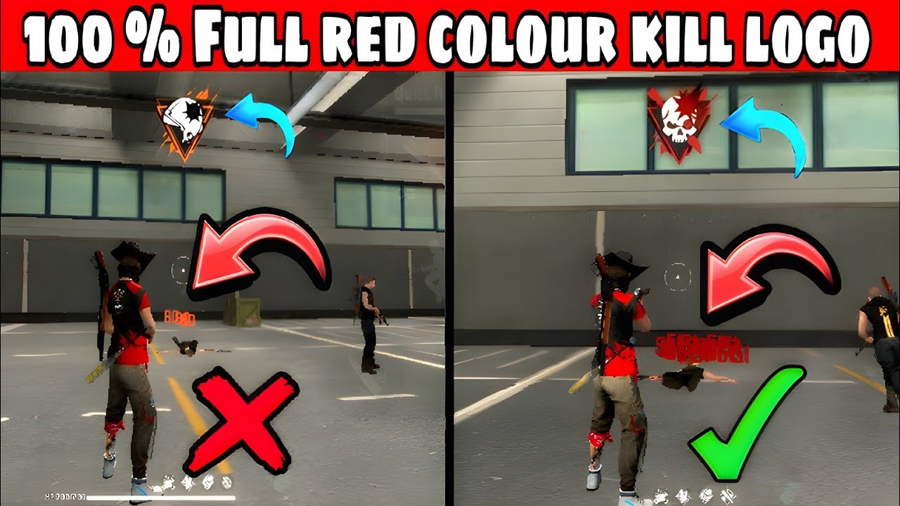 How to Change Damage Colour  in Free Fire | Free Fire headshot colour change trick 😑