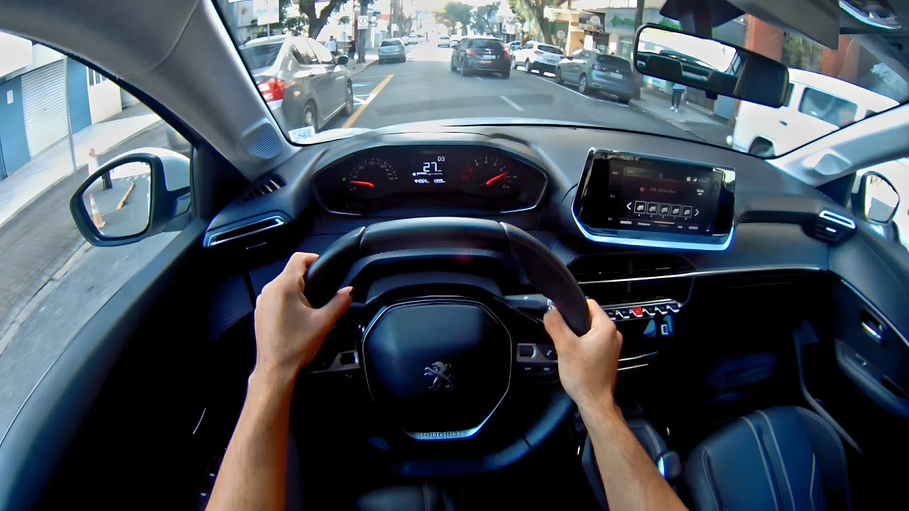 Peugeot 208 Allure 1.6 AT 2022 - POV Drive