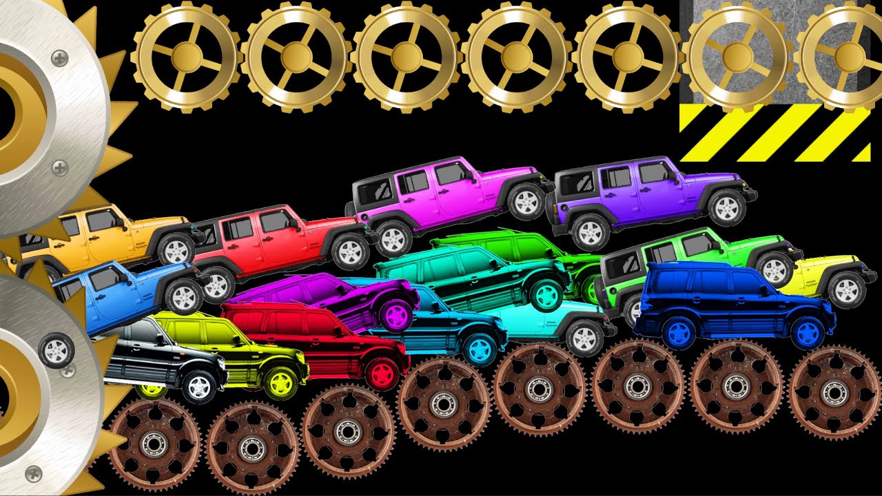 Jeep Vs SUV Car Battle - The Most Popular Brand Car Race