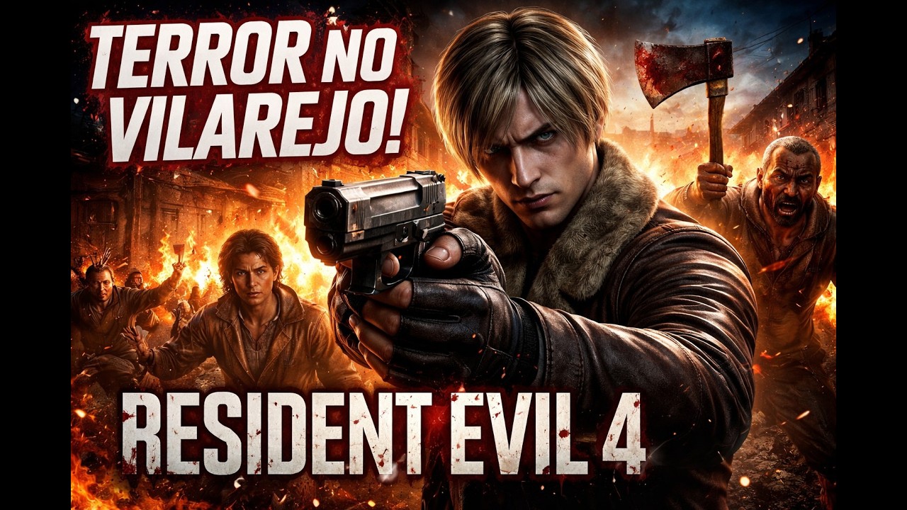 Resident Evil 4 EP 1 - O Início da Jornada de Leon – Terror no Vilarejo