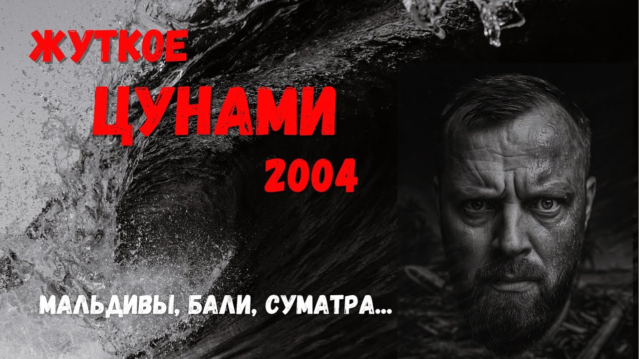 Самое страшное цунами в истории человечества. Около 300 тысяч погибших.