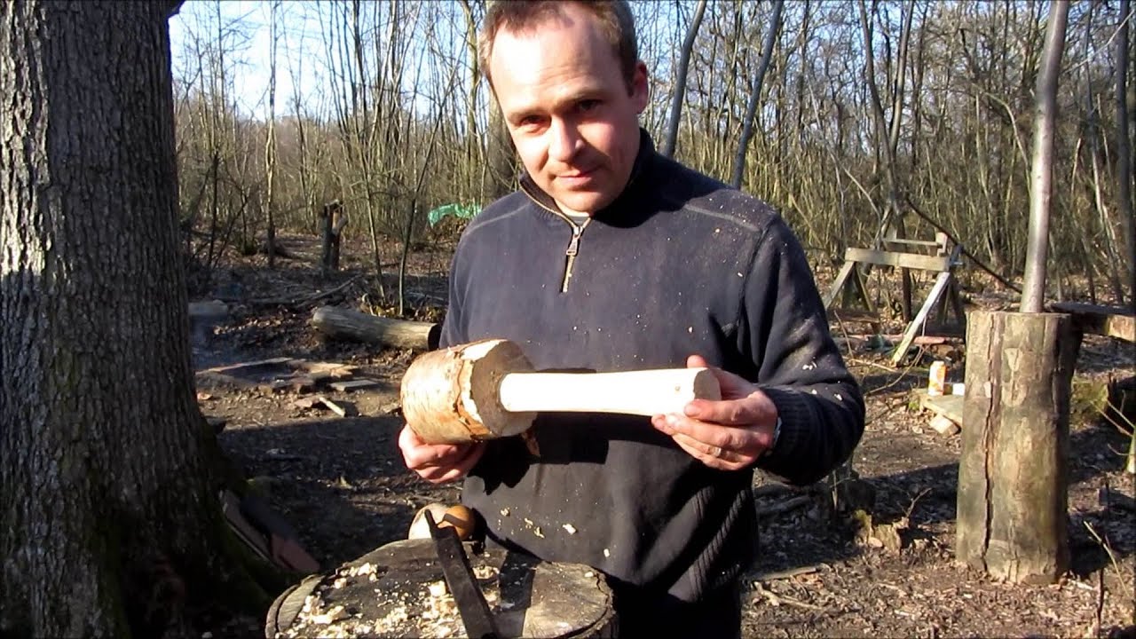 Making a Mallet from a Log