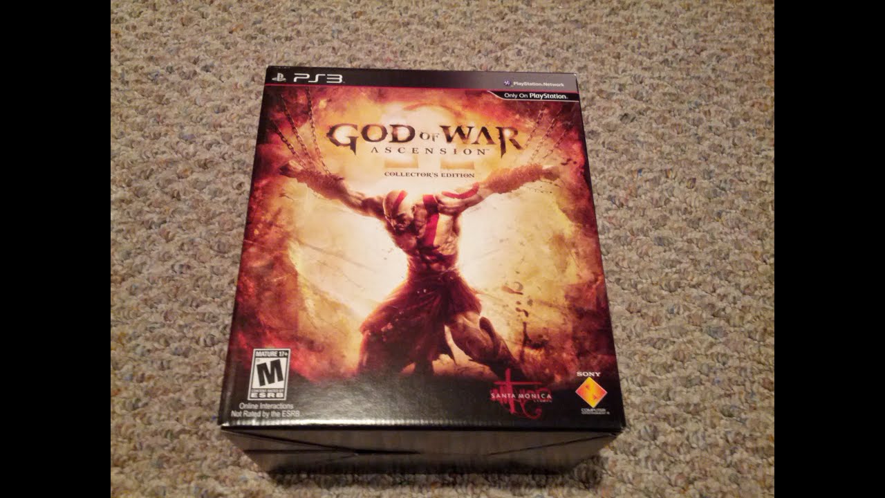 God of War: Ascension Collectors Edition Unboxing!