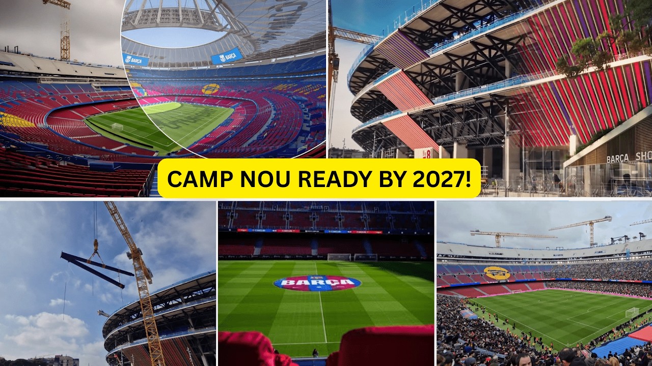 Camp Nou 2027 Completion! 😲 Phase 1C Opens | 62,000 Barça Fans Back | Full Update