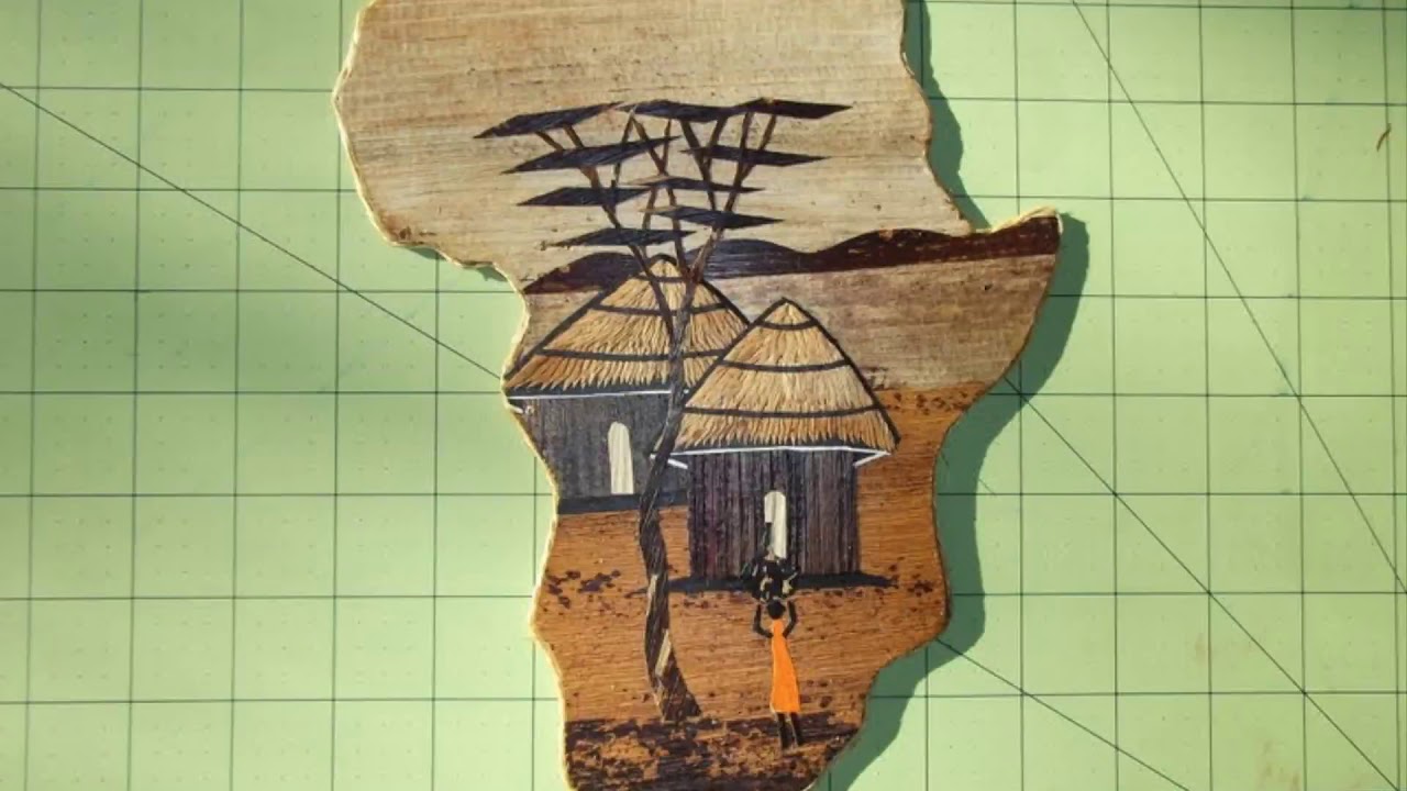 Art handmade handcrafted in Africa Kenya with eco friendly materials & mainly banana fiber & corn