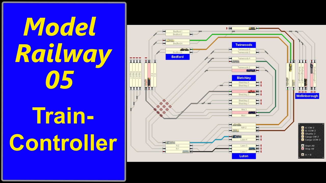Model Railway 05 - TrainController