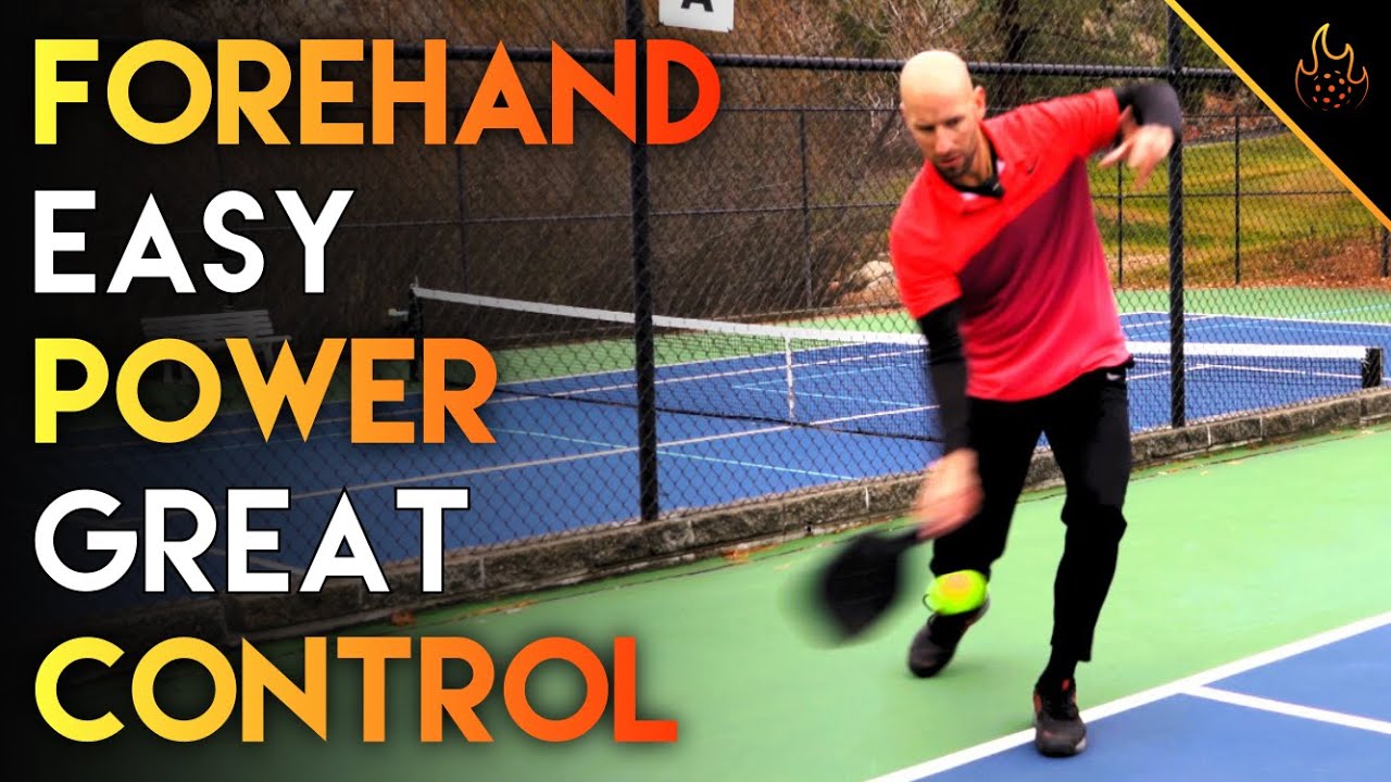 How To - Pickleball Forehand Technique - 8 Step Tutorial to a Pro Like Forehand | Pickleball Lesson