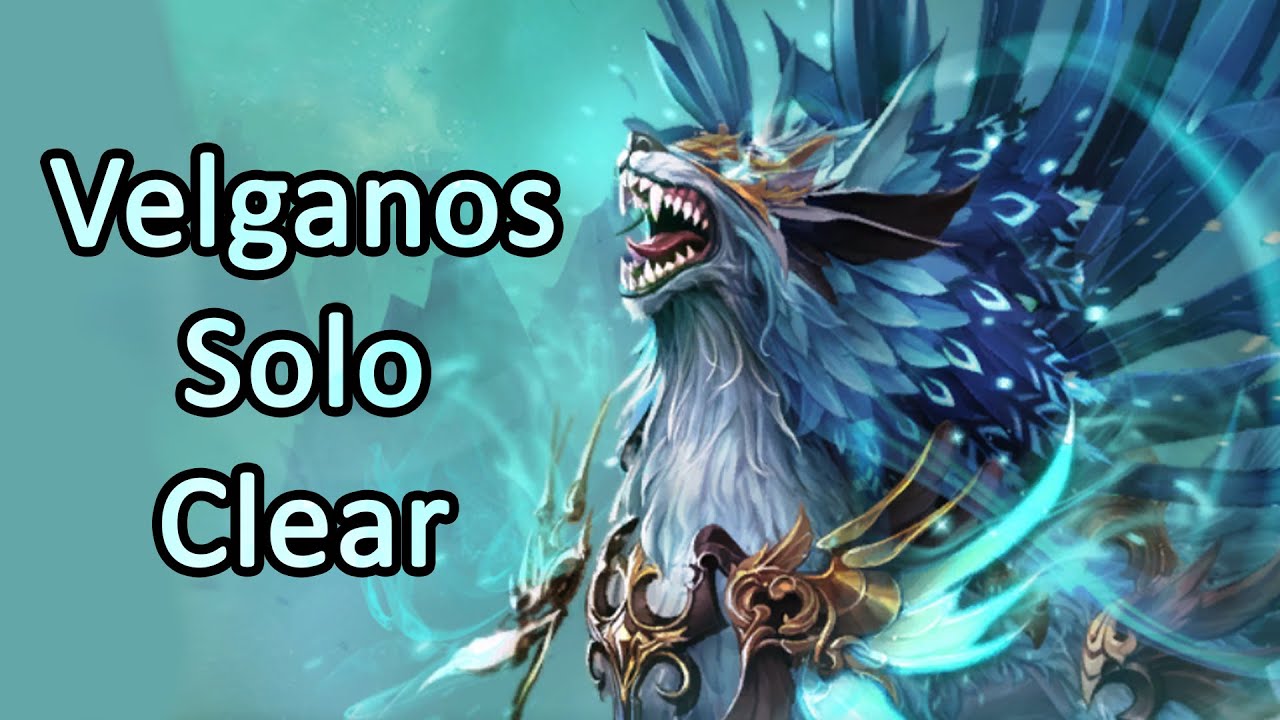 Velganos | 1385 Guardian Raid | Solo Clear | Sorceress - Lost Ark