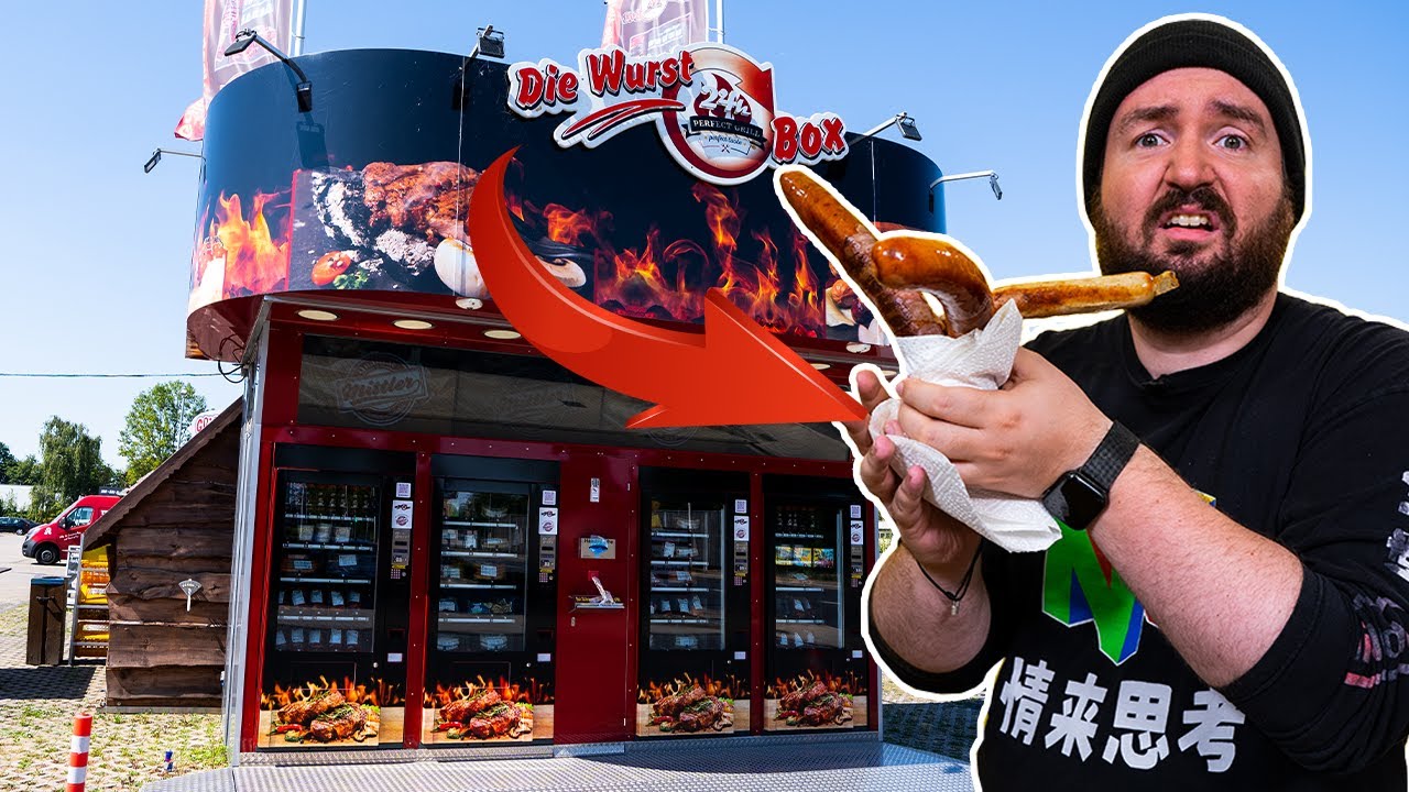 Wir TESTEN den WURST AUTOMATEN