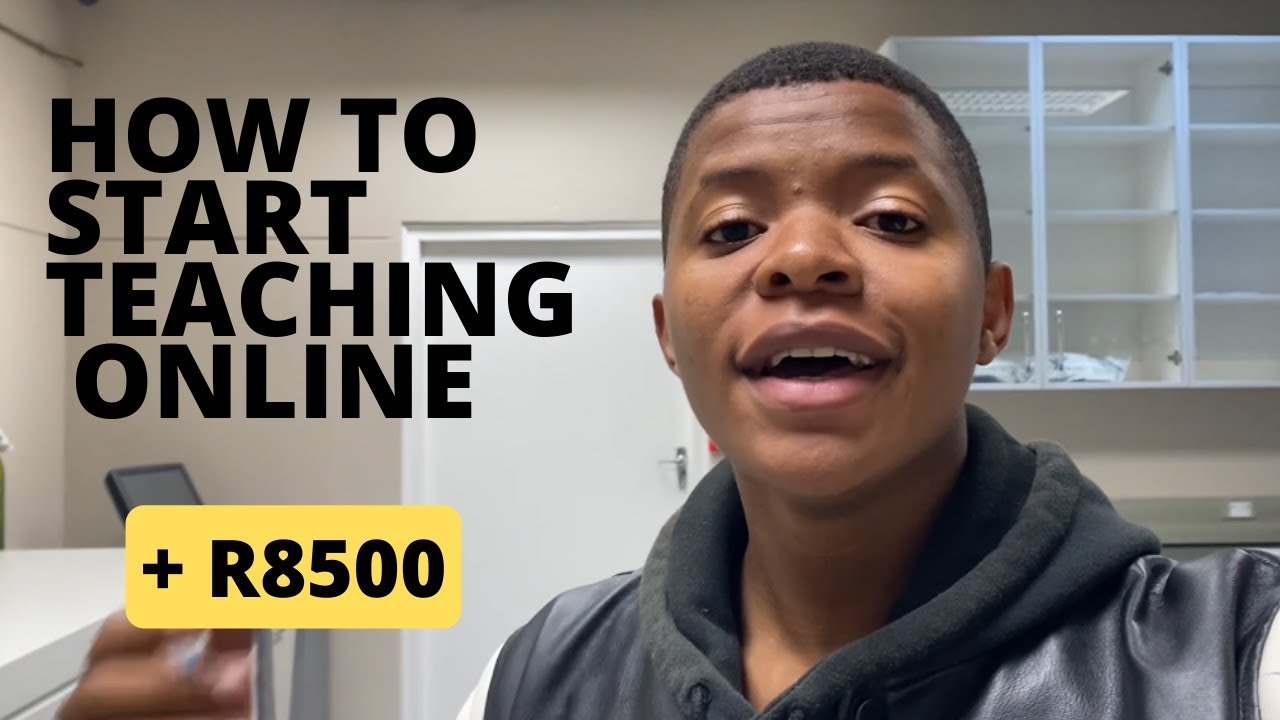 How to start teaching English online     South African YouTuber