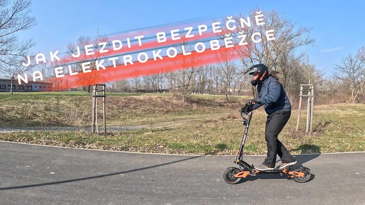 Jak jezdit bezpečně na koloběžce