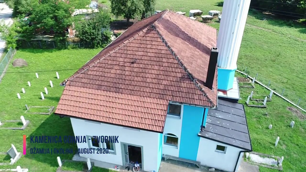 Gornja Kamenica iz ptičije perspektive - august 2020.