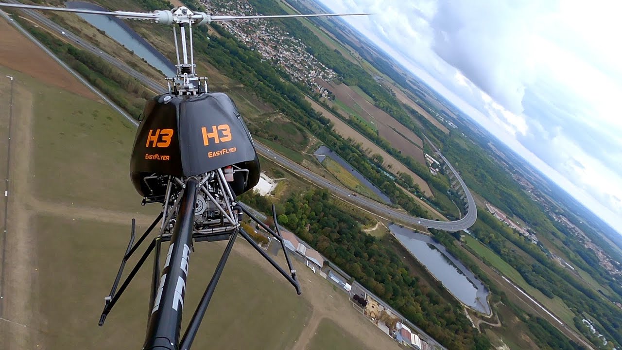 Dynali H3 pannes et autorotations en classe 6 (hélicoptère ULM) - LOW FUEL HELICOPTER LIFE