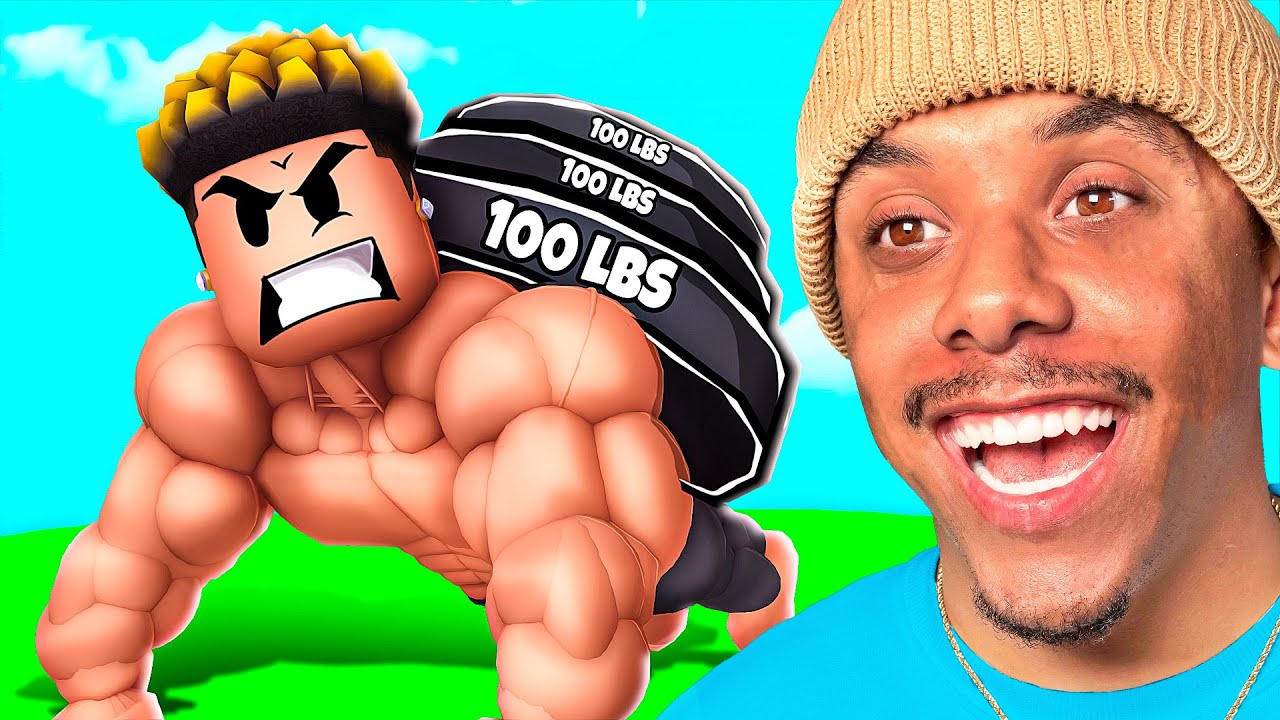 I Became the STRONGEST In the WORLD in PUSH-UP TRAINING SIMULATOR! (Roblox)