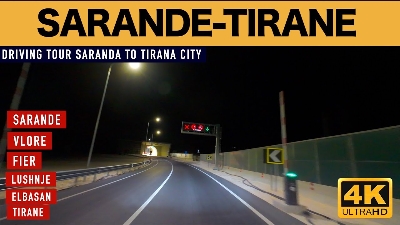SARANDE - TIRANE 🚘 UDHETOJME NE KOHE REALE NGA SARANDA NE TIRANE [NATEN] TIME ▶ 300 MINUTES