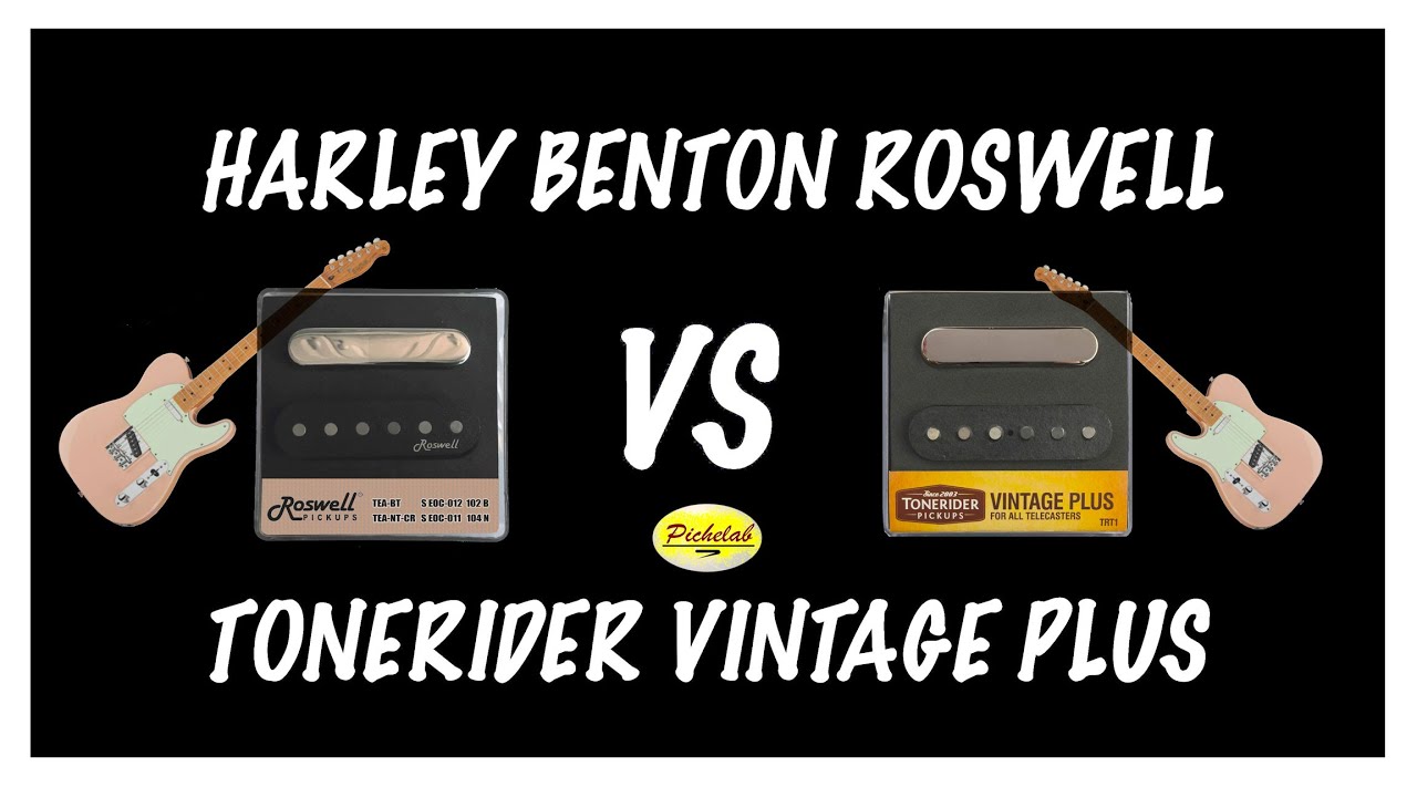 Roswell pickups Harley Benton vs Tonerider Vintage Plus telecaster