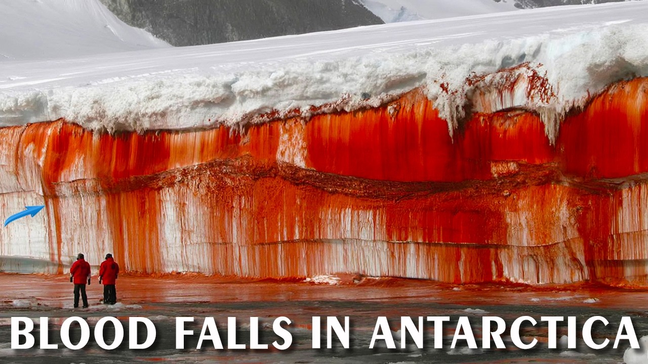 Blood Falls in Antarctica: The Creepiest Natural Mystery on Earth!