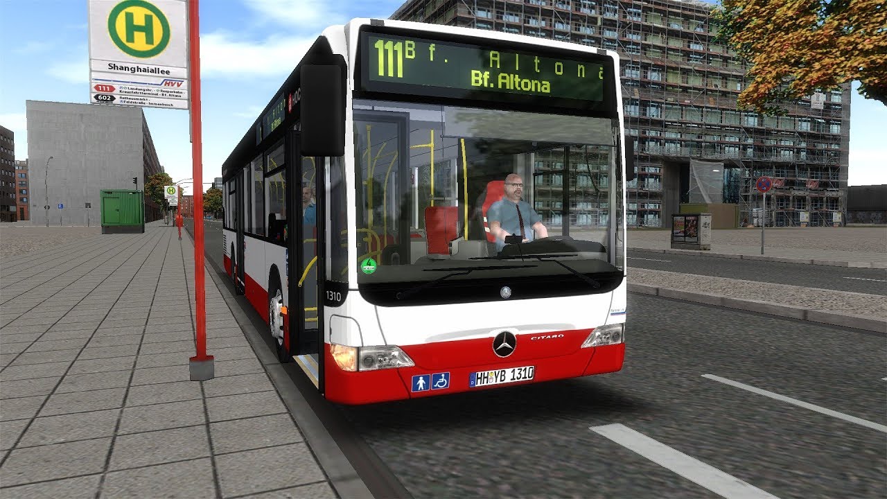 Wir testen einen Hochbahn Facelift - Hamburg Hafencity - Mercedes Citaro Facelift - LP OMSI 2 #482