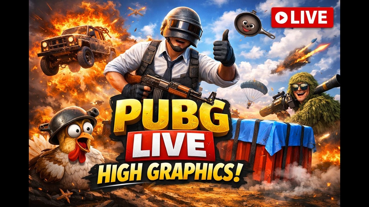 HIGH GRAPHIC GAMEPLAY II PUBG PC  II Live Stream #livestream #live #gaming