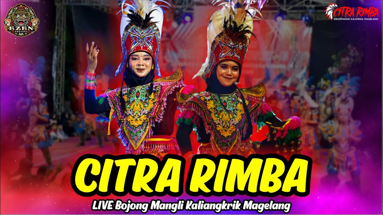Terbaru !!! Srikandi Topeng Ireng CITRA RIMBA - LIVE Bojong Mangli Kaliangkrik Magelang