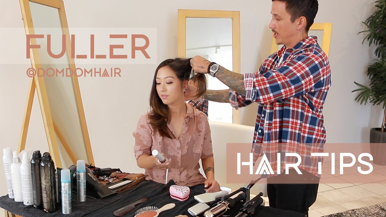 TUTORIAL | How to Do Undone Modern Textured Curls with Dom ♡ Fuller Hair Tips